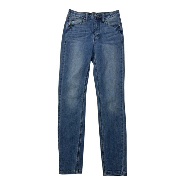 Judy Blue Women's Size 27 High Waist‎ Tummy Control Skinny Jeans 27"W x 27.5"Ins - Picture 16 of 16